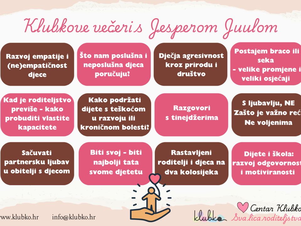 Klubkove večeri s Jesperom Juulom